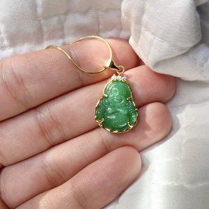 Genuine Green Jade Buddha Open to OFFERS